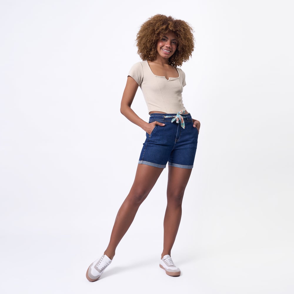 BERMUDA BRONCO MUJER- AYZEL I - S DENIM CONFORT - 6