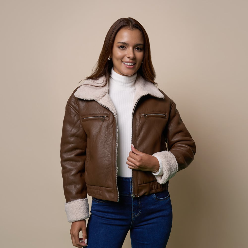 CASACA MACHINE MUJER - TINI PU - 1