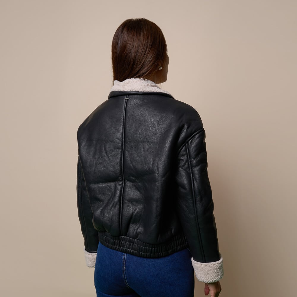 CASACA MACHINE MUJER - TINI PU - 2