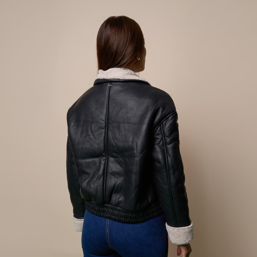 CASACA MACHINE MUJER - TINI PU - 2