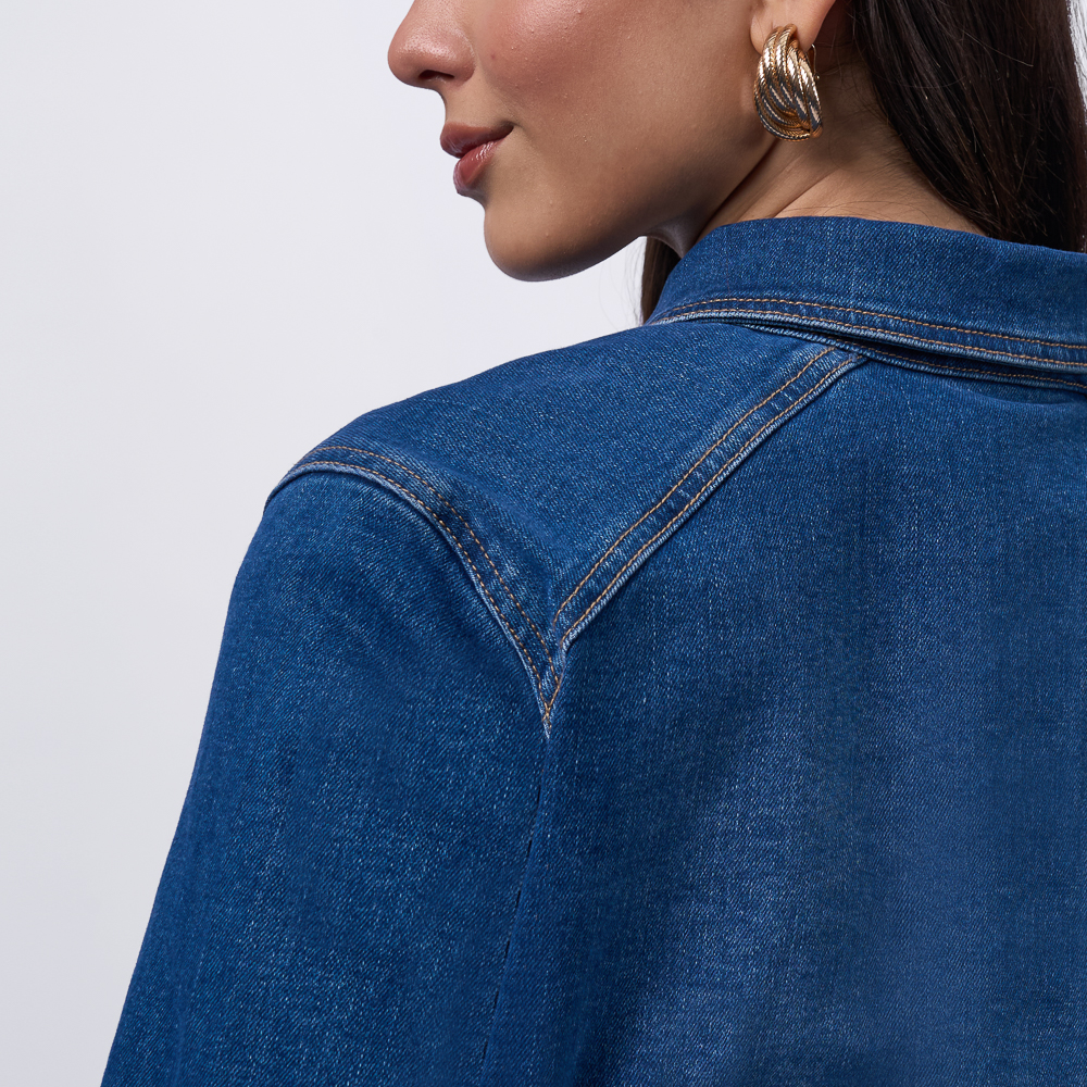 CASACA BRONCO MUJER - NYNPHA - CF DENIM CONFORT - 2
