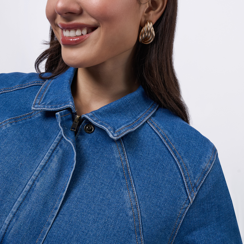 CASACA BRONCO MUJER - NYNPHA - CF DENIM CONFORT - 3