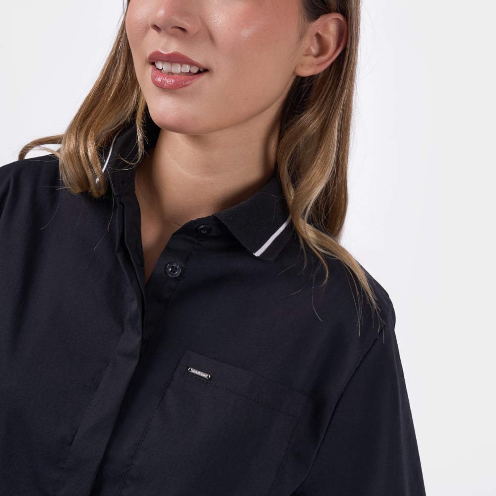 BLUSA AP26/FANY-PA POPELINA STRECH - 3