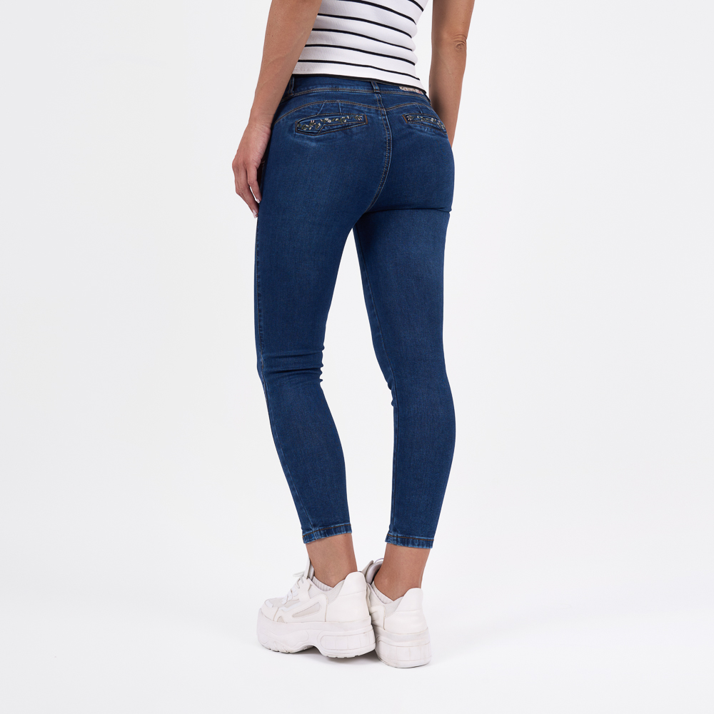 JEAN BRONCO MUJER CRISTAL - P DENIM STRECH - 2