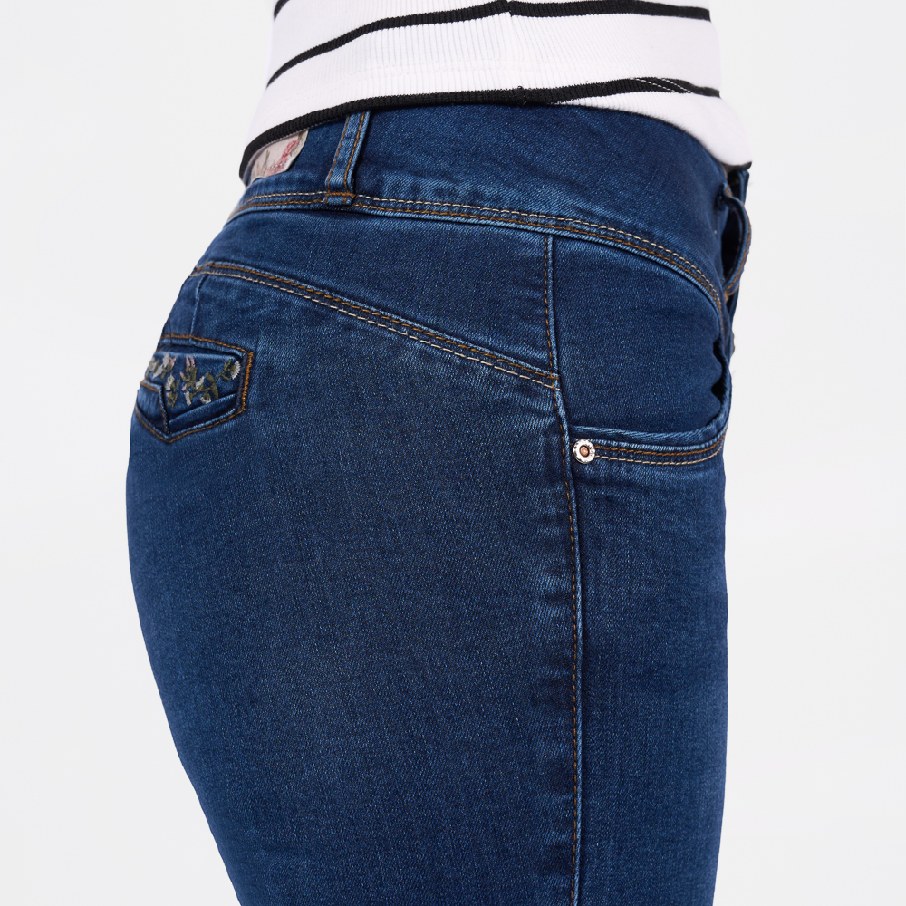 JEAN BRONCO MUJER CRISTAL - P DENIM STRECH - 3