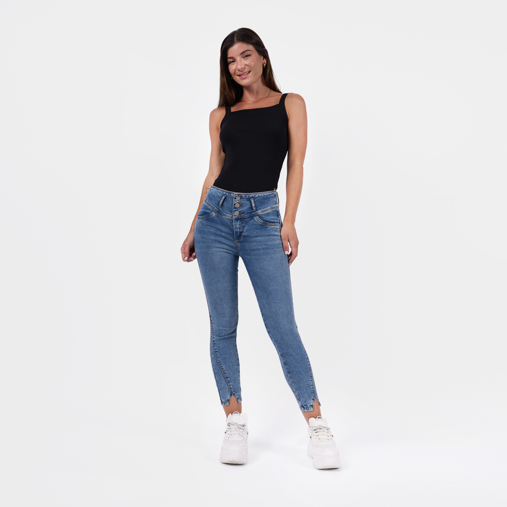 JEAN BRONCO MUJER CRISTAL - P DENIM STRECH - 4