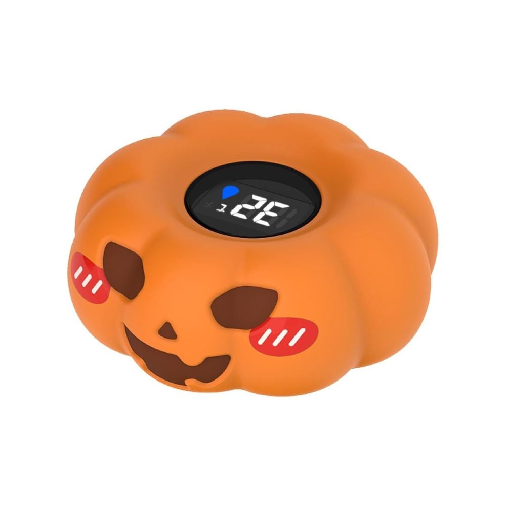 TERMÓMETRO DE BAÑERA EN FORMA DE CALABAZA ASRIO CON PANTALLA LED - 1
