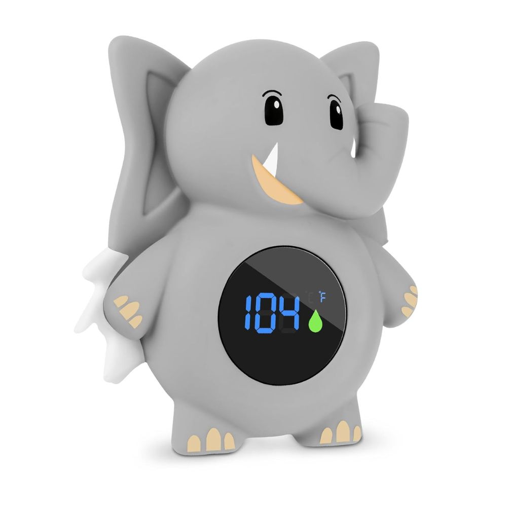 TERMÓMETRO DE BAÑERA EN FORMA DE ELEFANTE ASRIO CON PANTALLA LED - 1