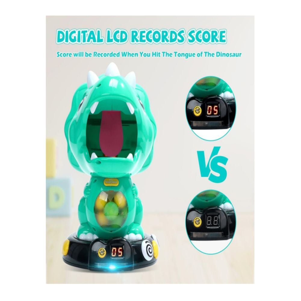 EAGLESTONE TRICERATOPS INTERACTIVO: JUEGO DE DISPARO CON PUNTUACIÓN - 3