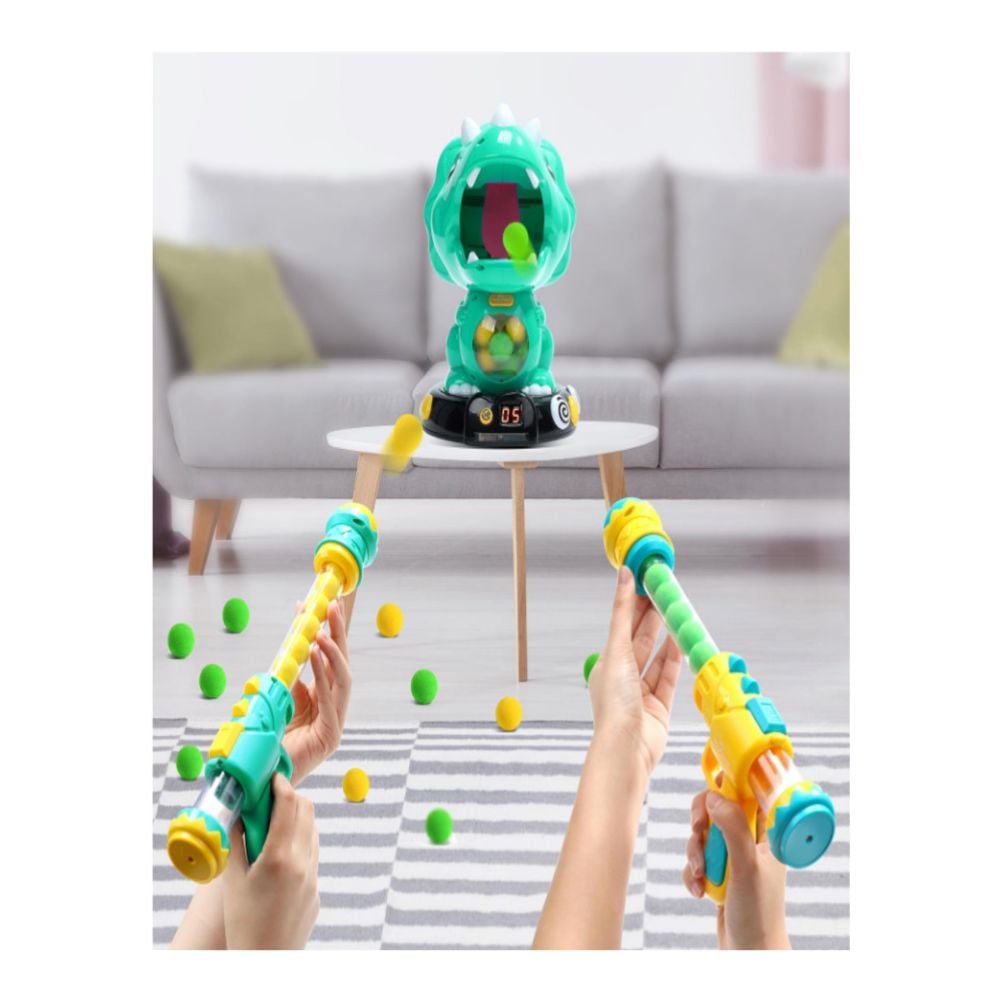 EAGLESTONE TRICERATOPS INTERACTIVO: JUEGO DE DISPARO CON PUNTUACIÓN - 5