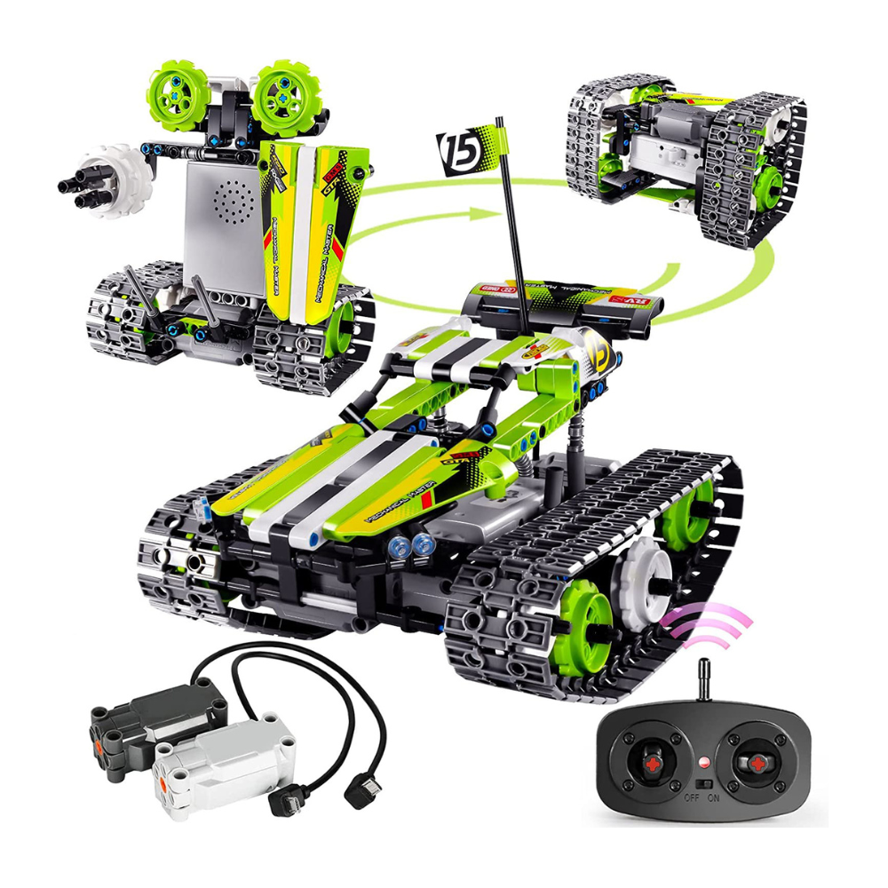 KIT DE CONSTRUCCIÓN ARMA TU PROPIO AUTO A CONTROL REMOTO - 1
