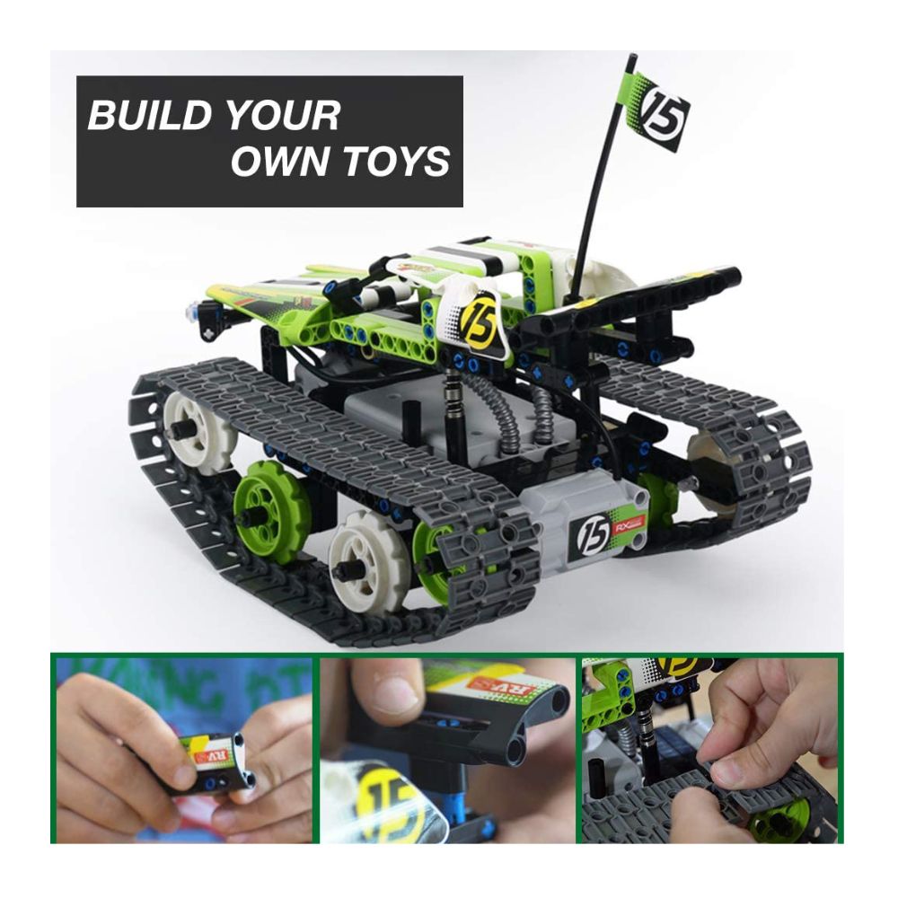KIT DE CONSTRUCCIÓN ARMA TU PROPIO AUTO A CONTROL REMOTO - 4