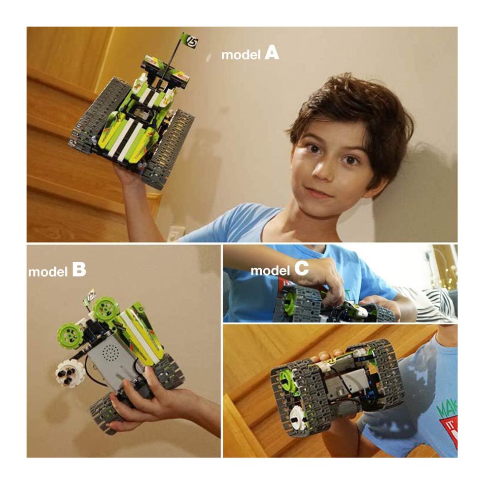 KIT DE CONSTRUCCIÓN ARMA TU PROPIO AUTO A CONTROL REMOTO - 5