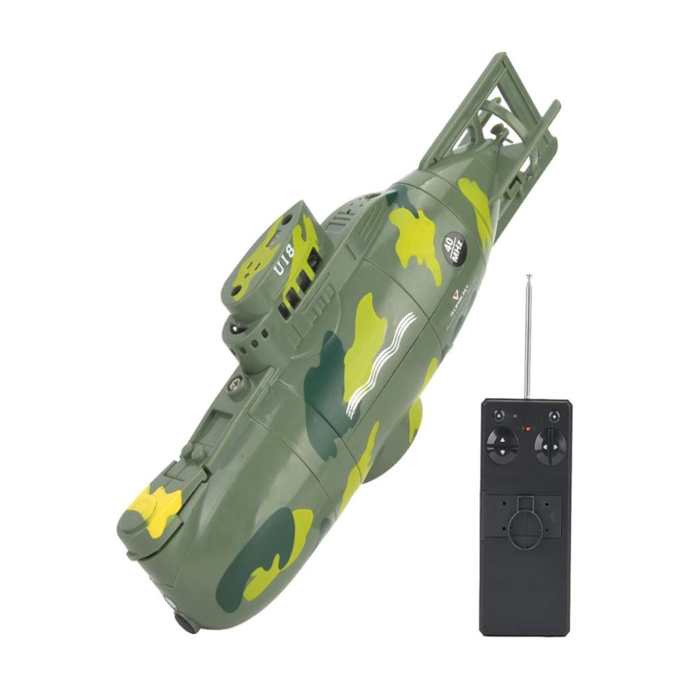 NAROOTE MINI JUGUETE SUBMARINO RC,MINI SIMULACIÓN MILITAR CON CONTROL REMOTO DE 6 CANALES - 1