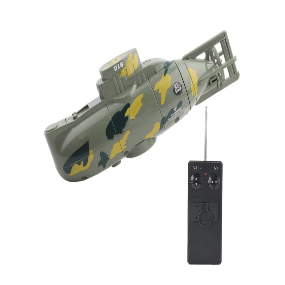 NAROOTE MINI JUGUETE SUBMARINO RC,MINI SIMULACIÓN MILITAR CON CONTROL REMOTO DE 6 CANALES - 6