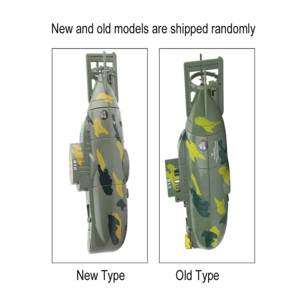NAROOTE MINI JUGUETE SUBMARINO RC,MINI SIMULACIÓN MILITAR CON CONTROL REMOTO DE 6 CANALES - 7