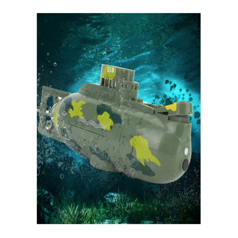 NAROOTE MINI JUGUETE SUBMARINO RC,MINI SIMULACIÓN MILITAR CON CONTROL REMOTO DE 6 CANALES - 8