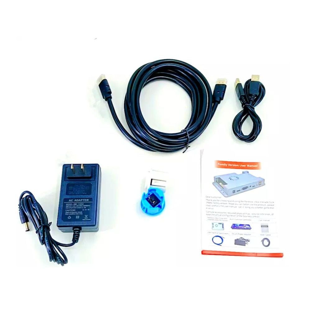 CONSOLA DE 10000 VIDEO JUEGOS 3D, 2D PANDORA BOX , ARCADE DOBLE JOYSTICK - 4