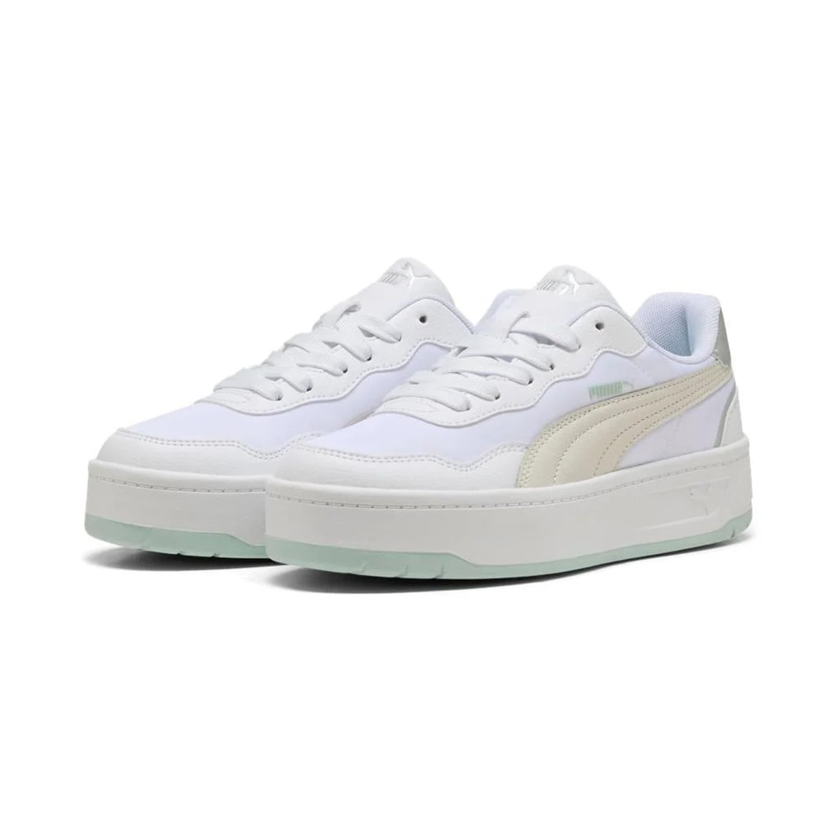ZAPATILLAS URBANAS DE MUJER PUMA COURT LALLY SKYE AQUA METALLICS 401613-01 - 1