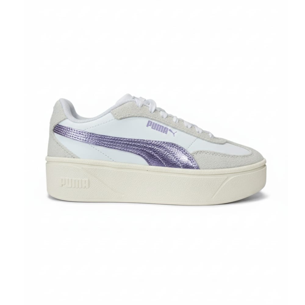 ZAPATILLAS URBANAS PARA MUJER PUMA CLUB II ERA PLATFORM METALLIC 403255-03 - 2