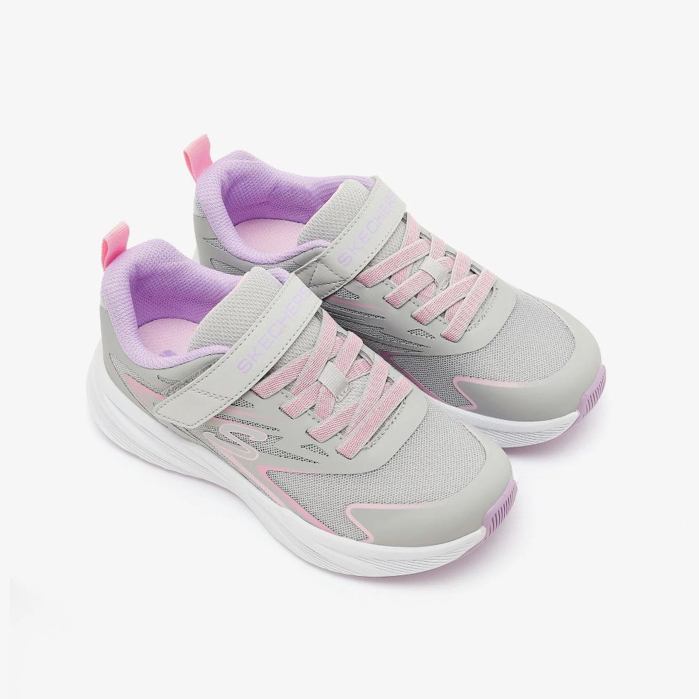 ZAPATILLAS DE NIÑA SKECHERS MICROSPEC TREAD 303882L-LGMT - 4