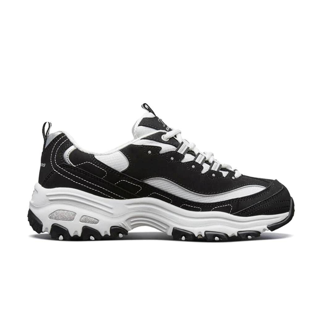 ZAPATILLA URBANAS DE MUJER SKECHERS D'LITES 11930-BKW - 3