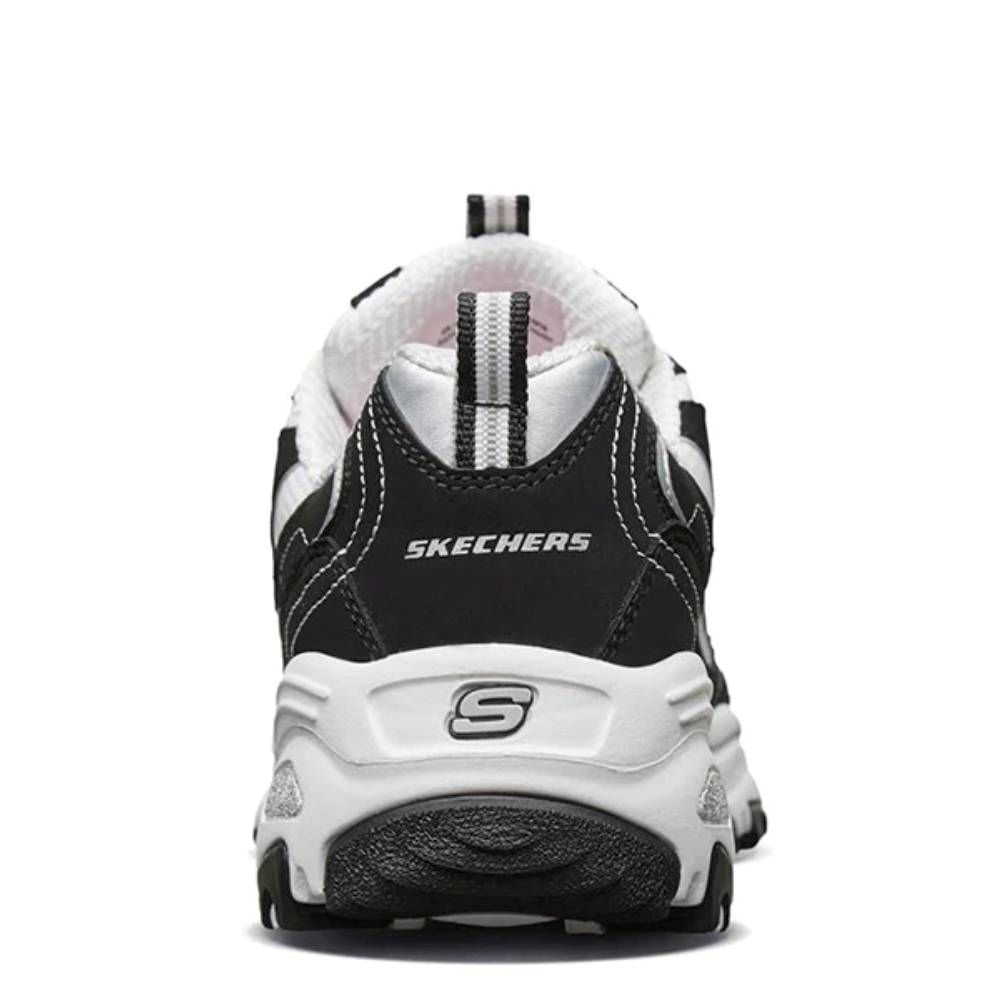 ZAPATILLA URBANAS DE MUJER SKECHERS D'LITES 11930-BKW - 4