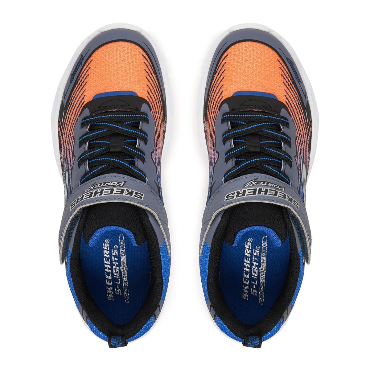 ZAPATILLAS SKECHERS DE NIÑO S-LIGHTS VORTEX 3.0 400590L-BBOR - 5