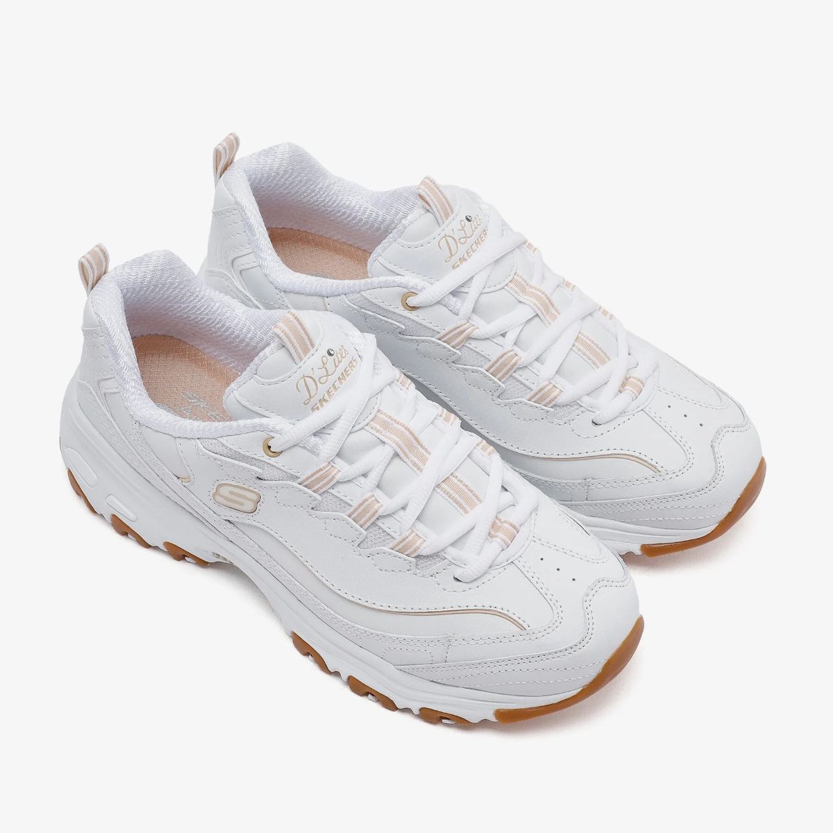 ZAPATILLAS URBANO MUJER SKECHERS D'LITES 149807-WHT - 4
