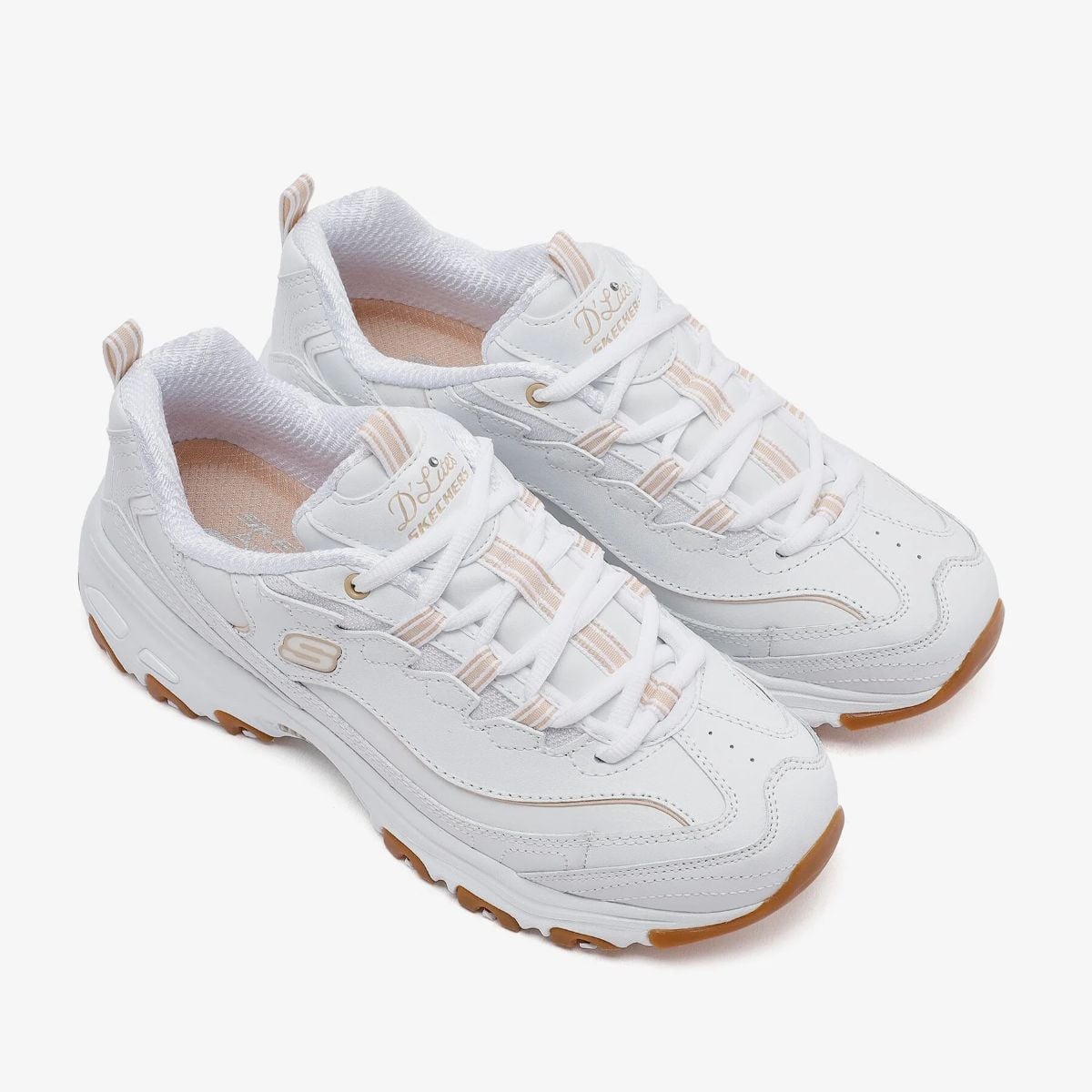 ZAPATILLAS URBANO MUJER SKECHERS D'LITES 149807-WHT - 4