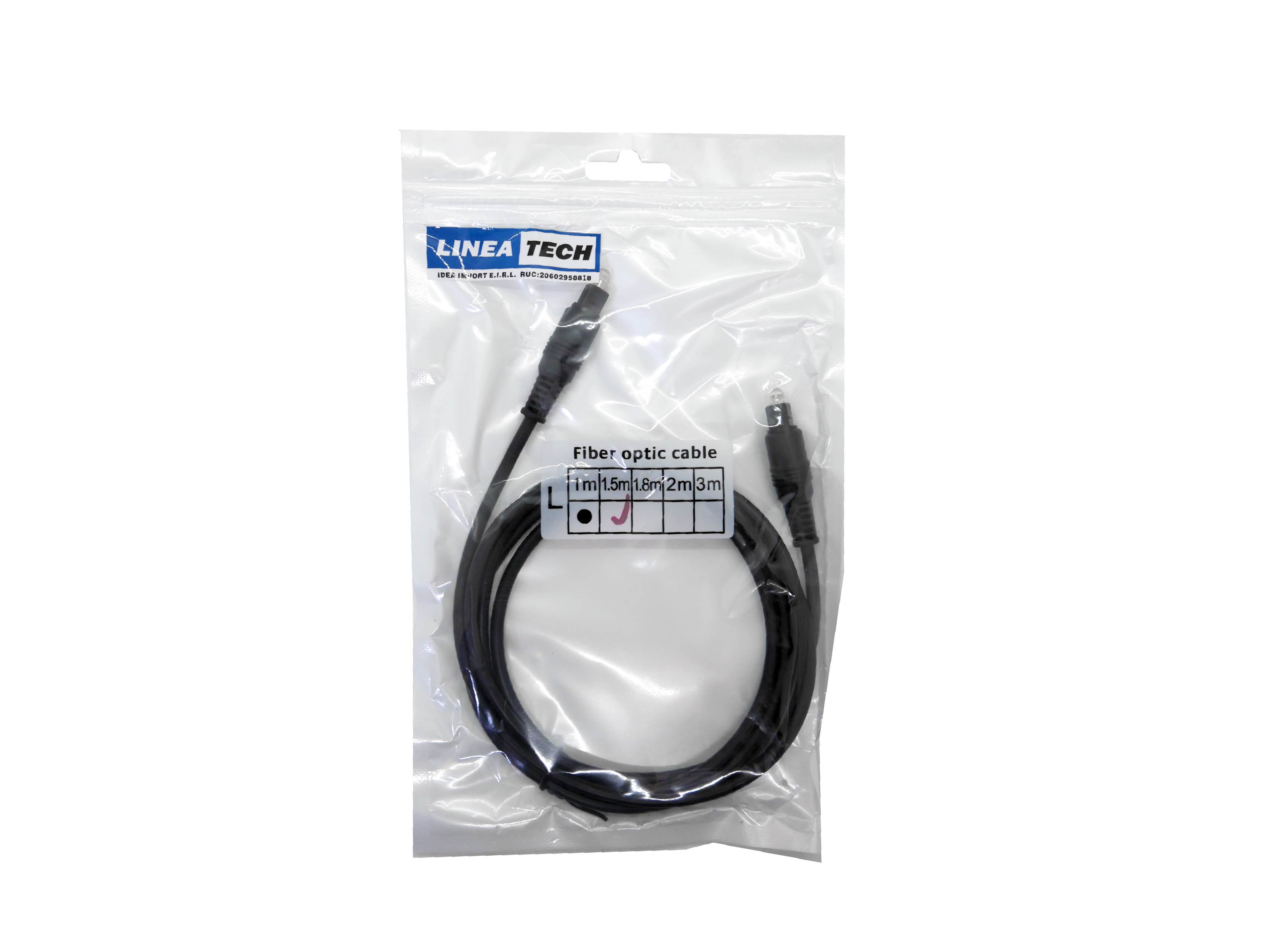 CABLE ÓPTICO DE AUDIO DIGITAL 1.5 METROS - 5