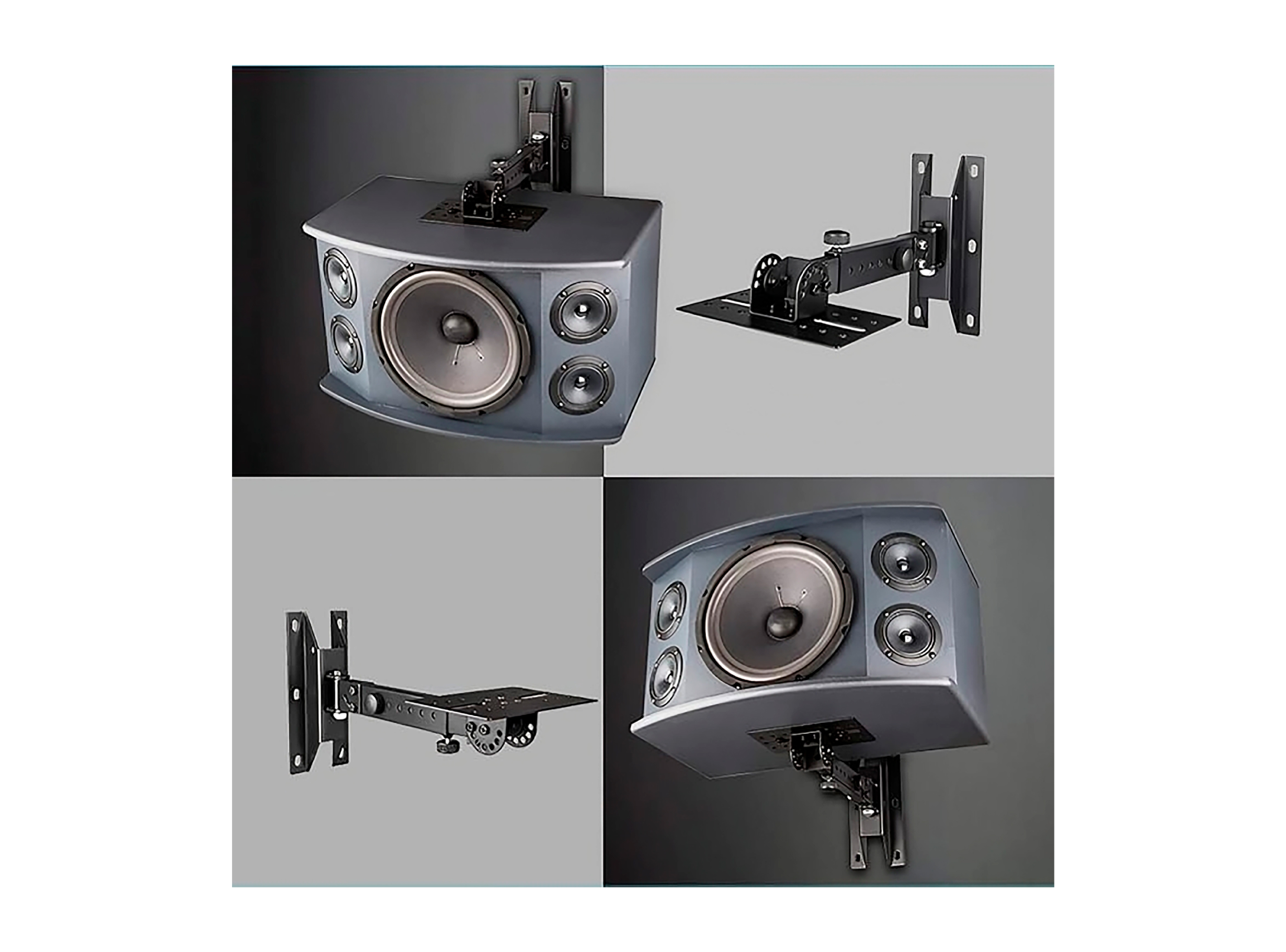 SOPORTE RACK SC-202 ALL SOUND PARA PARLANTE AMBIENTAL - 4