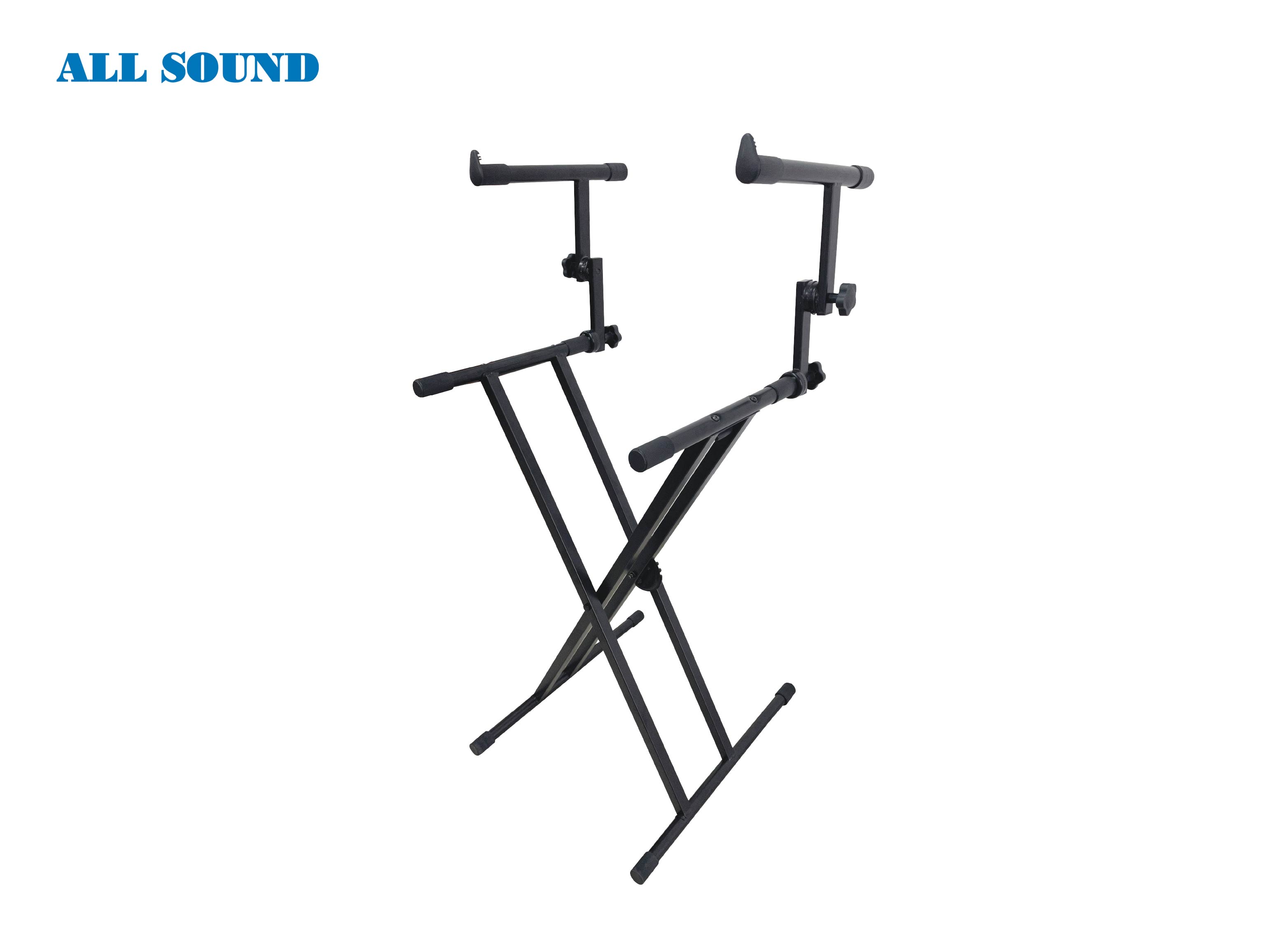 SOPORTE DE TECLADO DOBLE PISO ST-G500 – ALL SOUND - 1