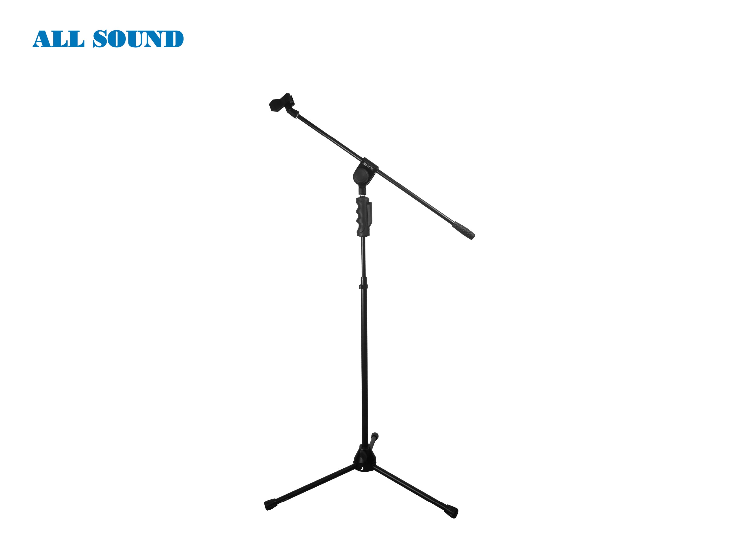 PEDESTAL DE MICRÓFONO SM-CPM38 CON GATILLO DESLIZANTE HIDRÁULICO – ALL SOUND - 1