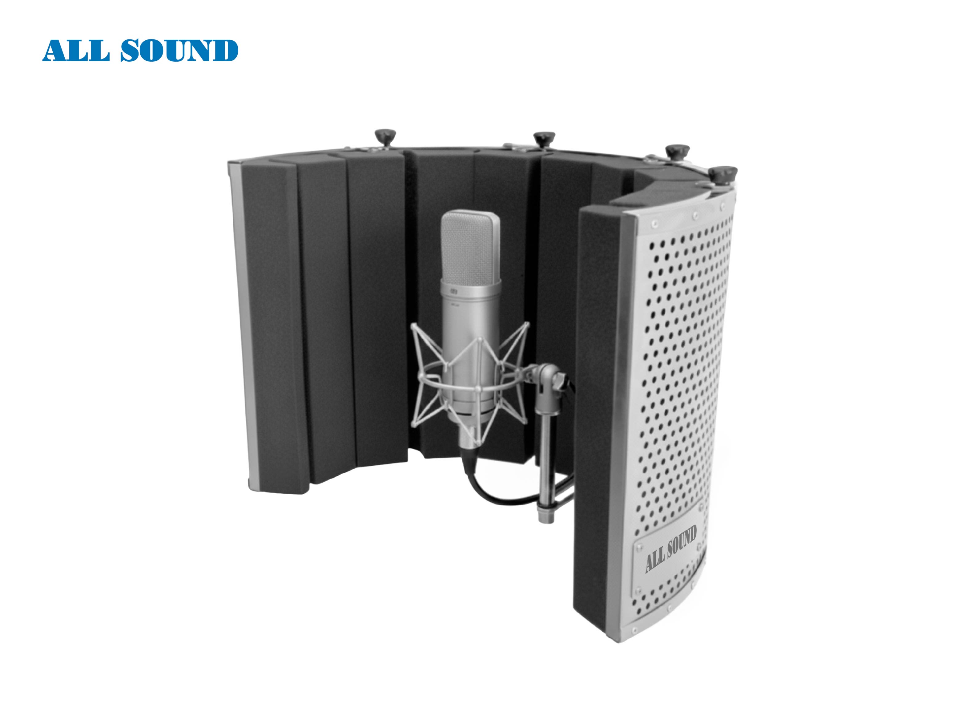 PANEL ACÚSTICO DE ESTUDIO PARA MICRÓFONO PA-PLPRO – ALL SOUND - 1