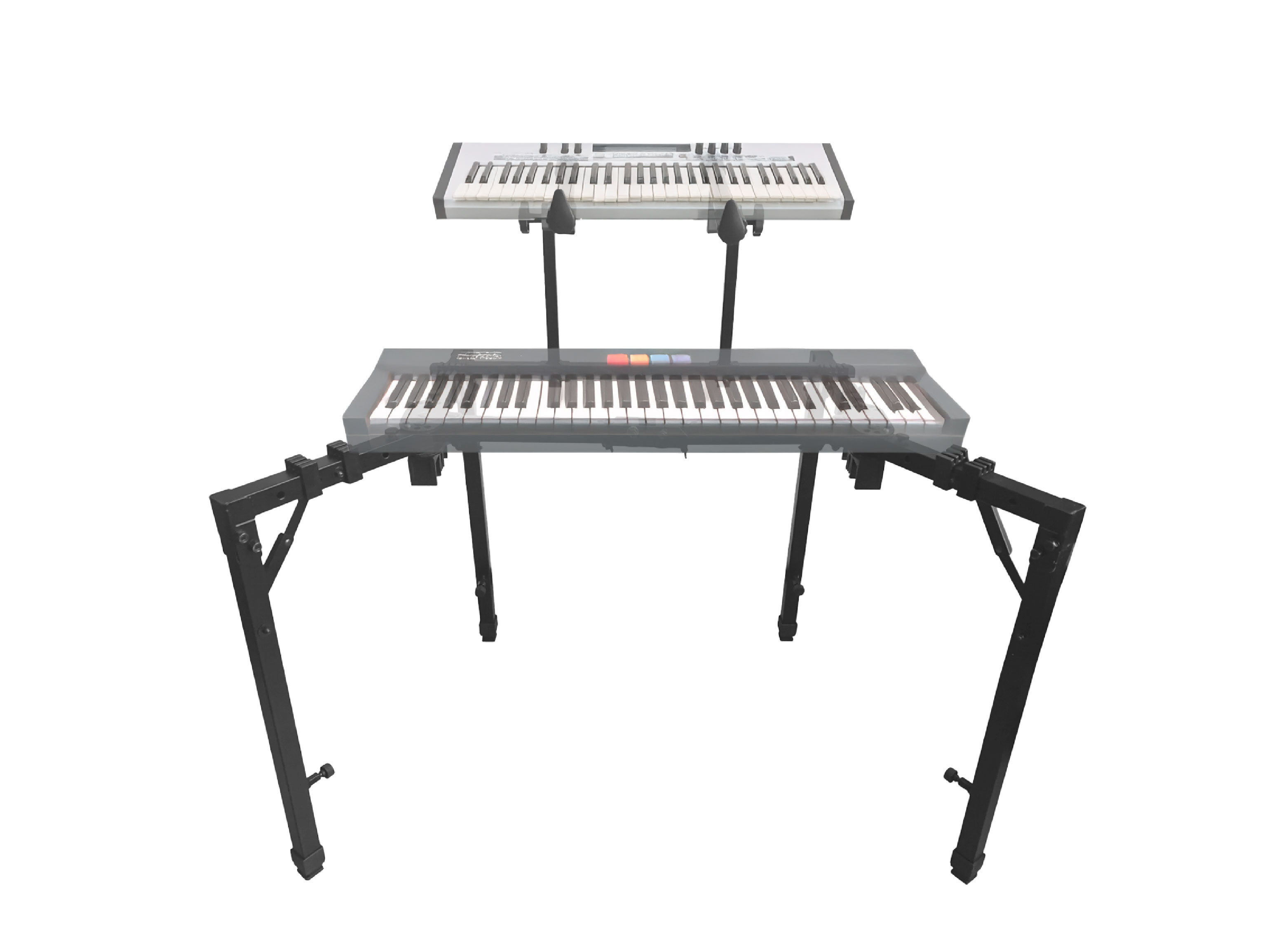 PEDESTAL PARA TECLADO PROFESIONAL ALL SOUND ST-PRO6 - 3