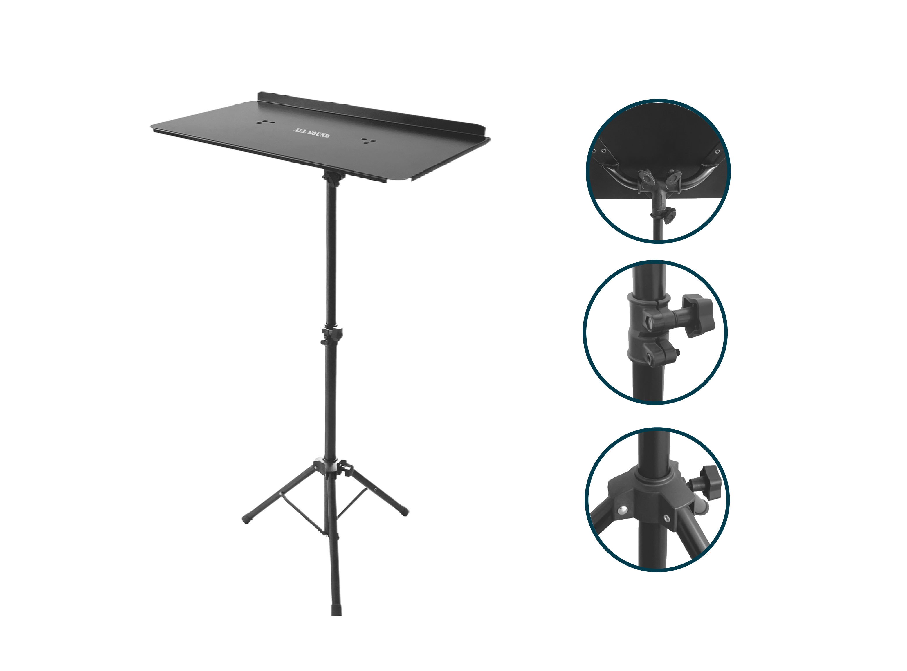 SOPORTE PARA TECLADO ALL SOUND A-511 - 2