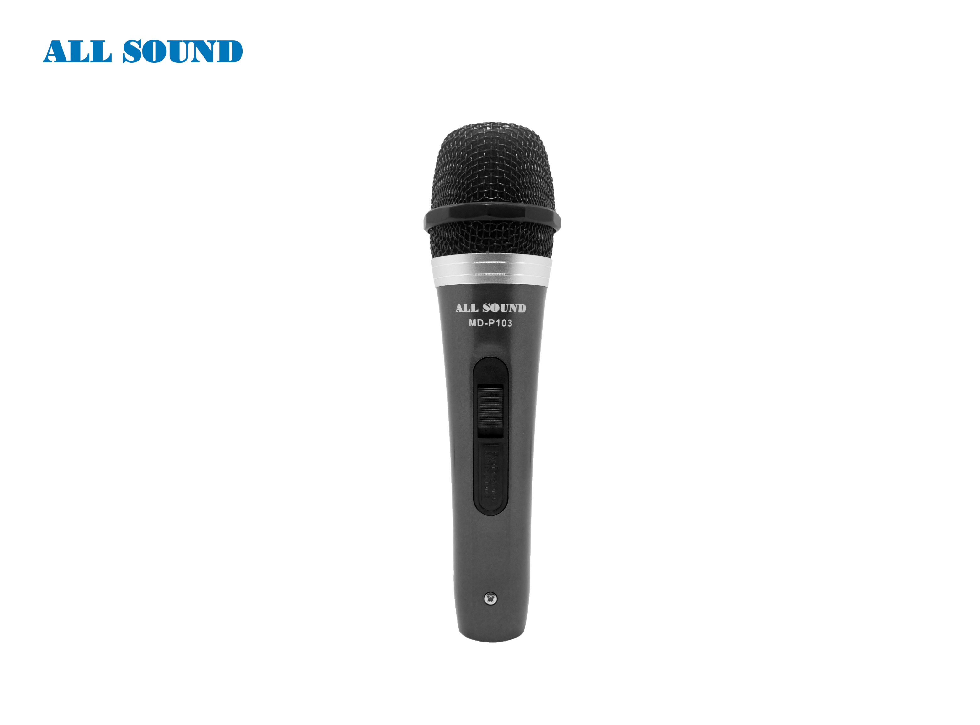 MICRÓFONO SEMIPROFESIONAL DINÁMICO ALL SOUND MD-P103 - 1