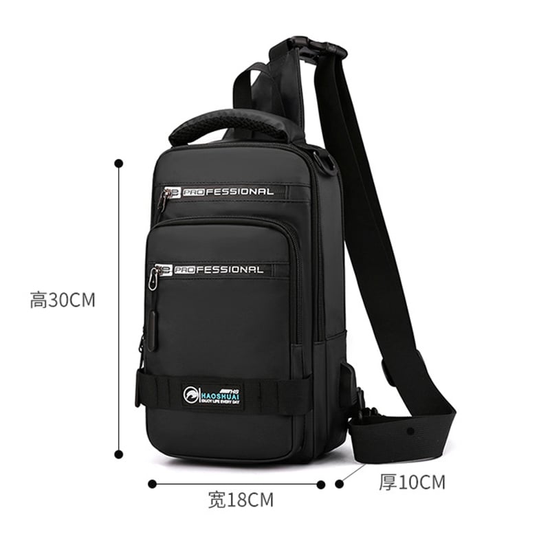 MORRAL IMPERMIABLE MULTIUSO 3 EN 1 PROFESSIONAL HAOSHUAI - 2