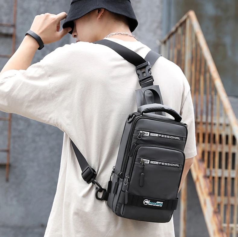 MORRAL IMPERMIABLE MULTIUSO 3 EN 1 PROFESSIONAL HAOSHUAI - 4
