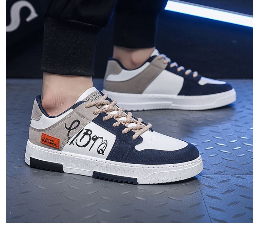 ZAPATILLA PARA HOMBRE DENIMASR GRIS / AZUL - C005 - 3