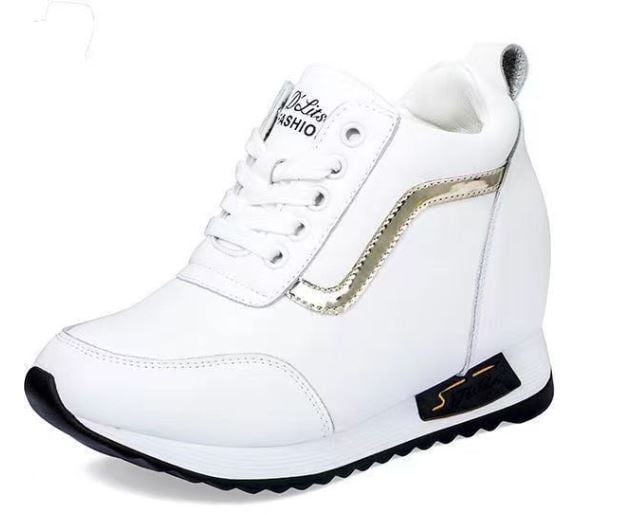 ZAPATILLA CON PLATAFORMA ALTA 7CM SPORTS RETYNS 789 - BLANCO - 4