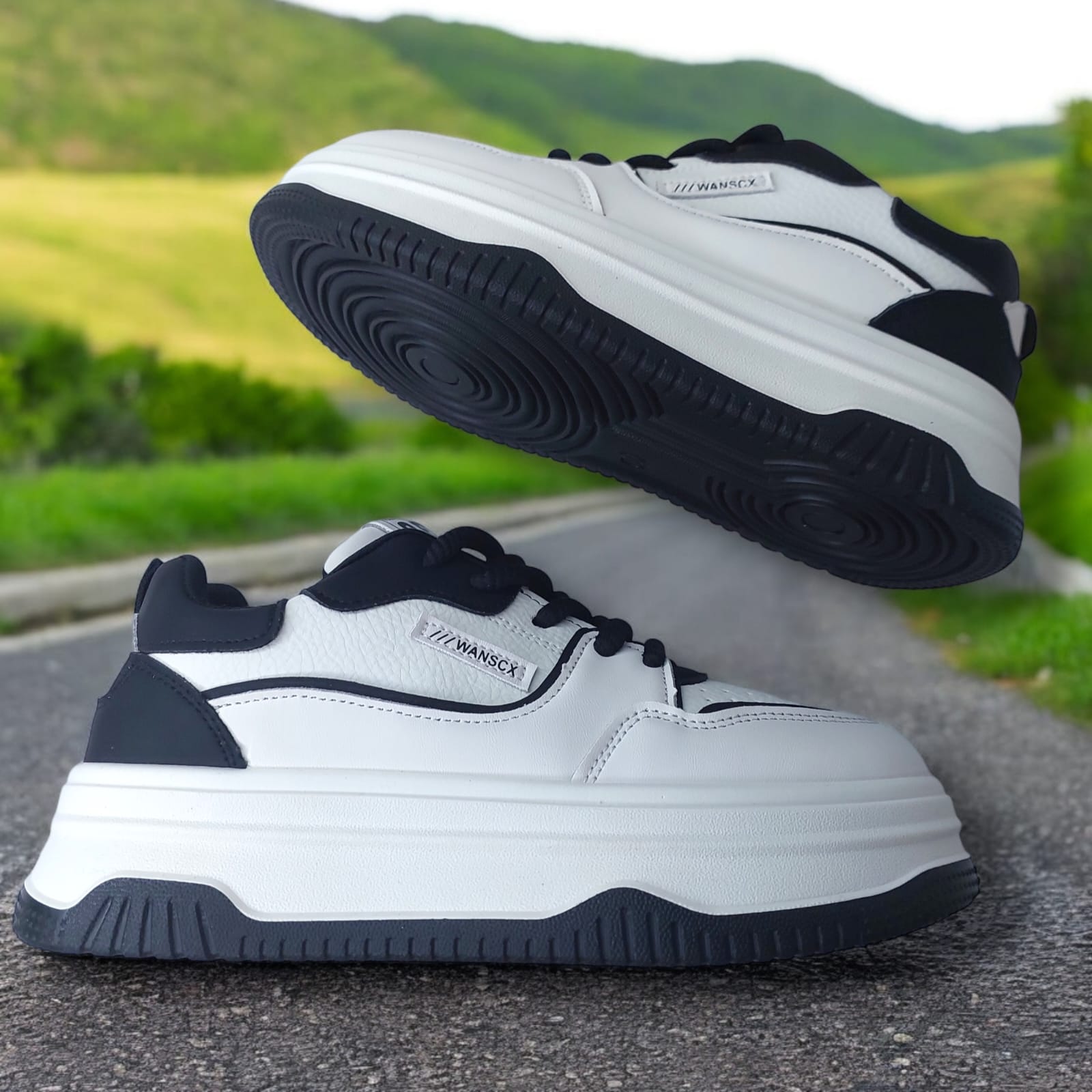 ZAPATILLA PARA DAMA FASHION OFF BLANCONEGRO - V149 - 4