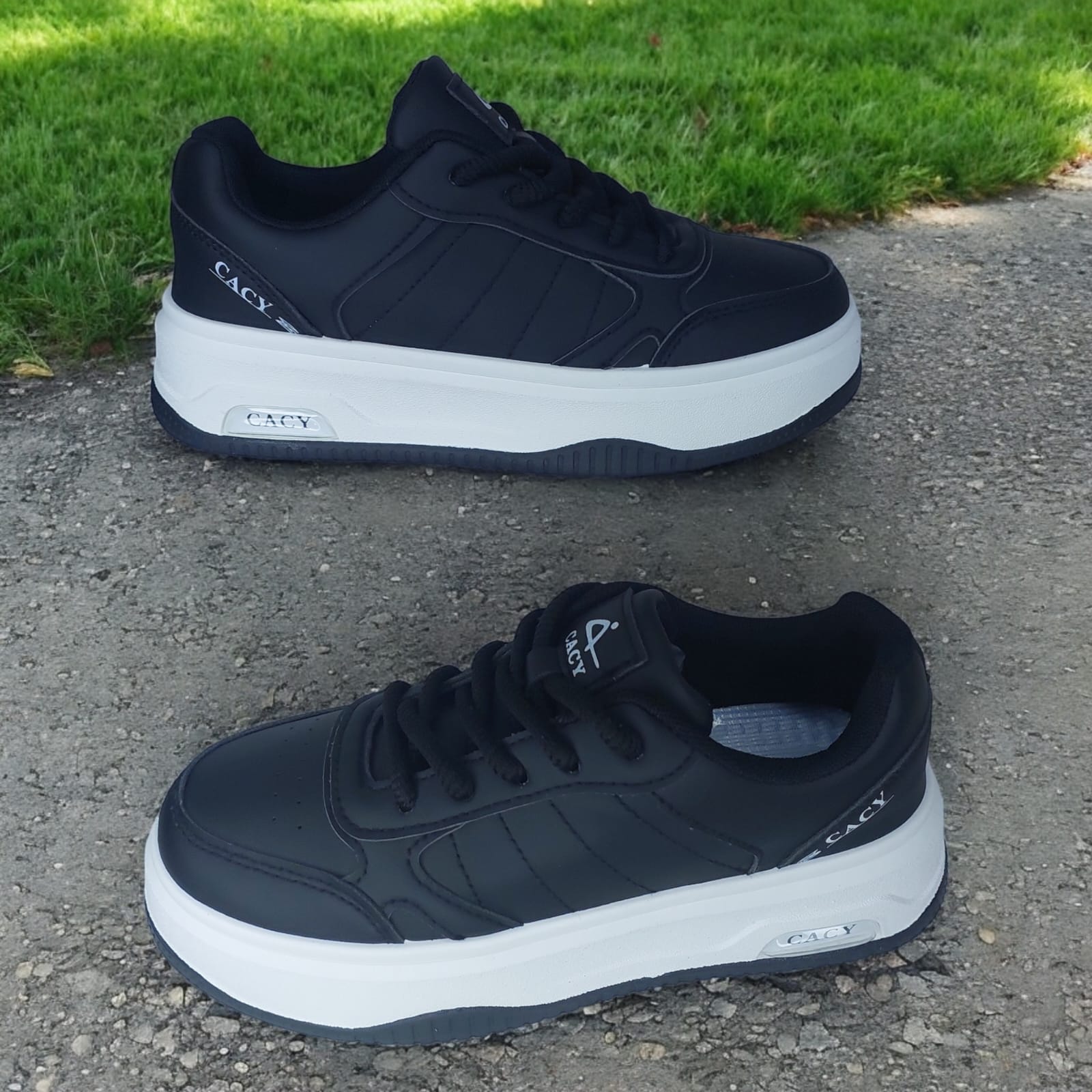 ZAPATILLA PARA DAMA CACY COLOR NEGRO - C91102 - 2