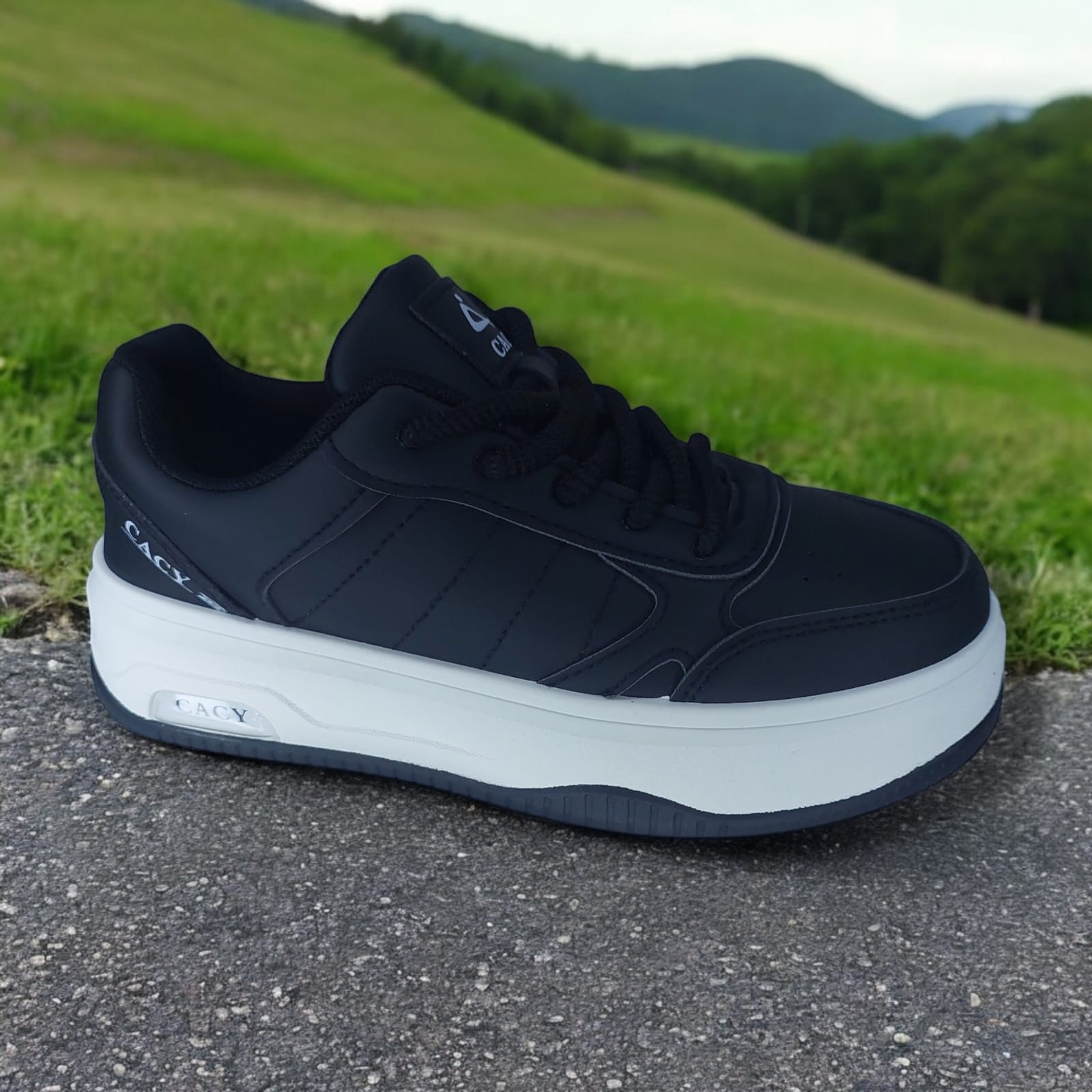 ZAPATILLA PARA DAMA CACY COLOR NEGRO - C91102 - 3