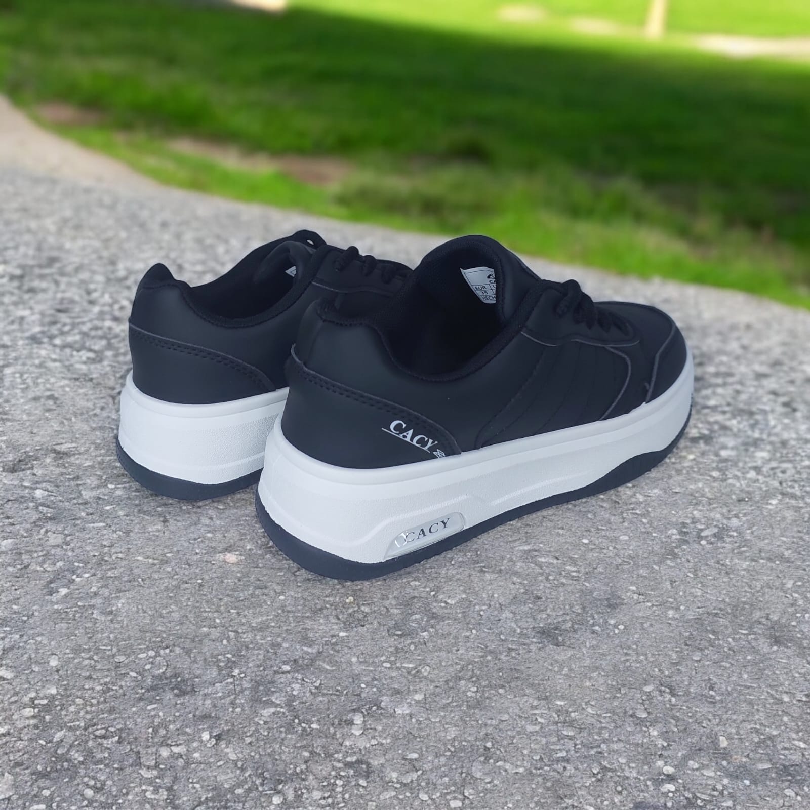 ZAPATILLA PARA DAMA CACY COLOR NEGRO - C91102 - 5