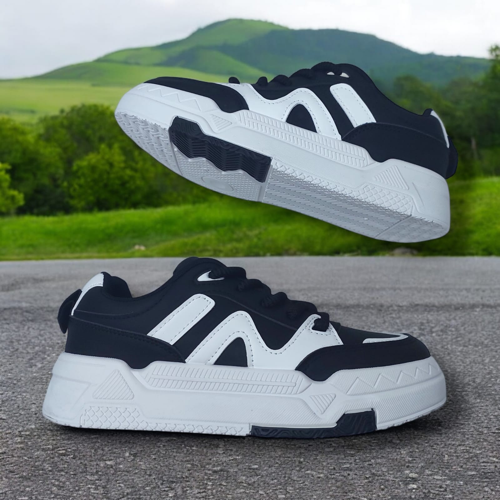 ZAPATILLA PARA DAMA CACY W NEGROBLANCO - C3097 - 4