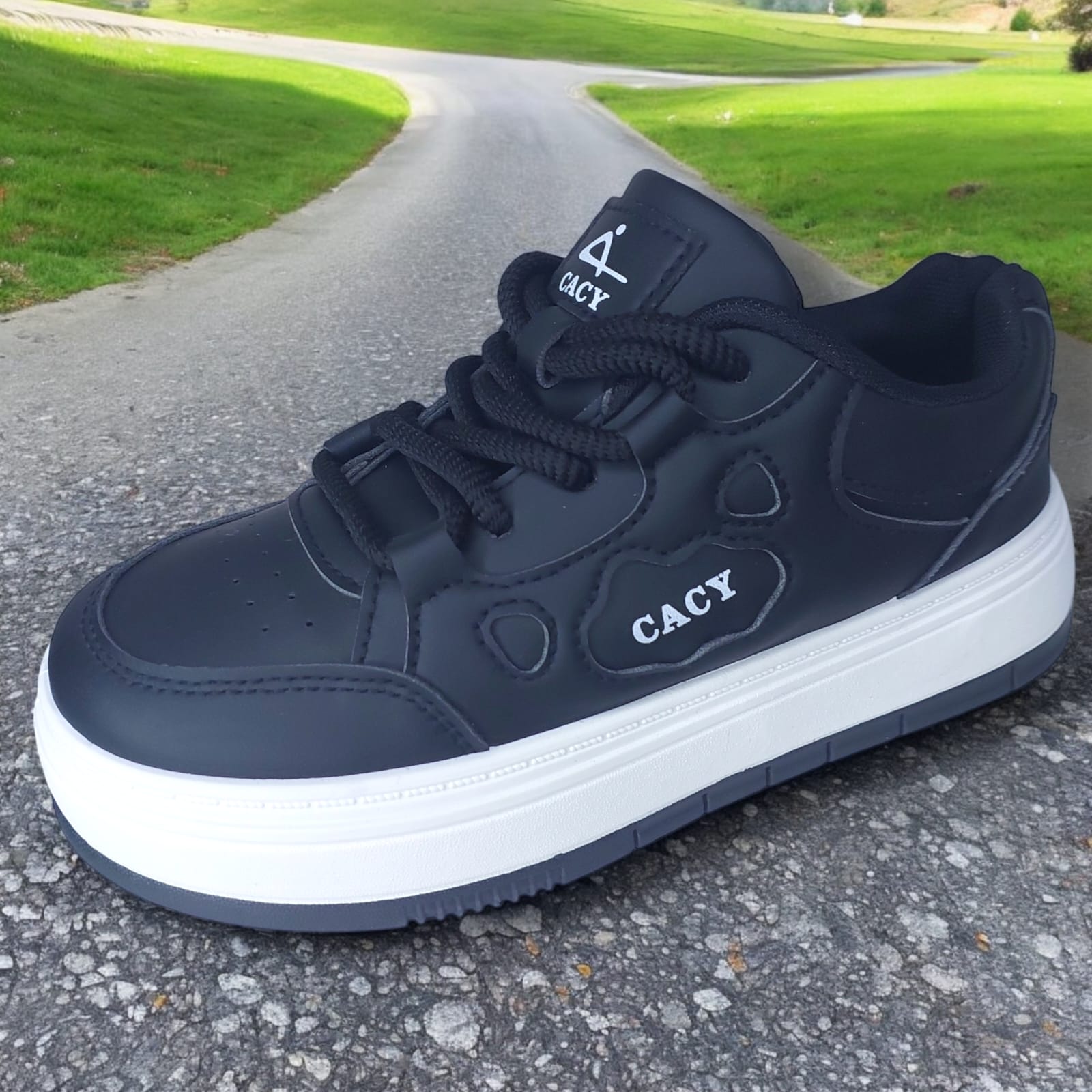 ZAPATILLA PARA DAMA CACY NUBE NEGRO - C51030 - 1
