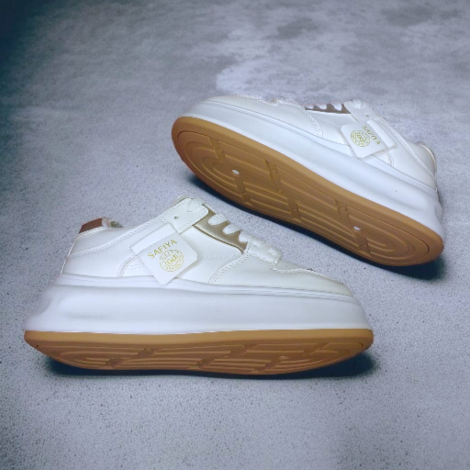 ZAPATILLA DE MUJER SAFIYA V325 DORADO - 4