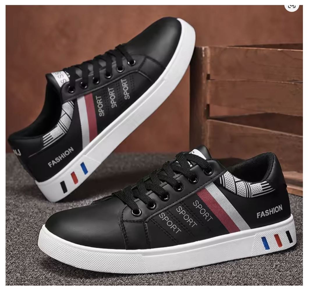 ZAPATILLA PARA HOMBRE FASHION SSSJI 8618 NEGRO - 1